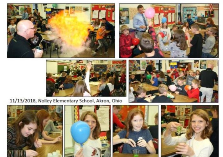 Plastivan Visit to Akron Elementary School